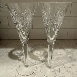 Millennium Series by WATERFORD CRYSTAL Happiness fluted champagne glass